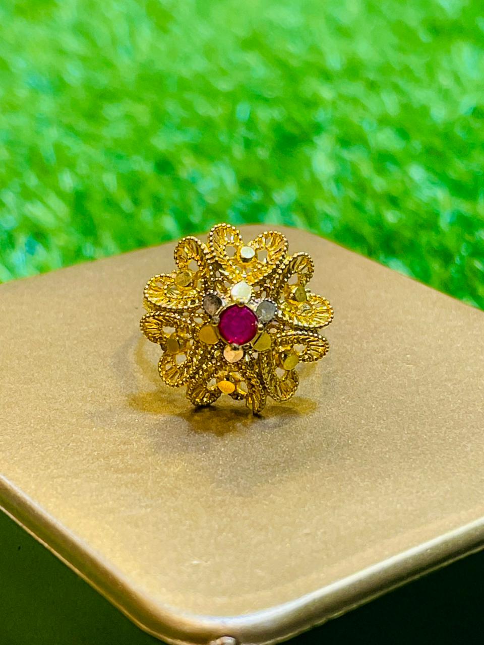 Gold plated Ring
