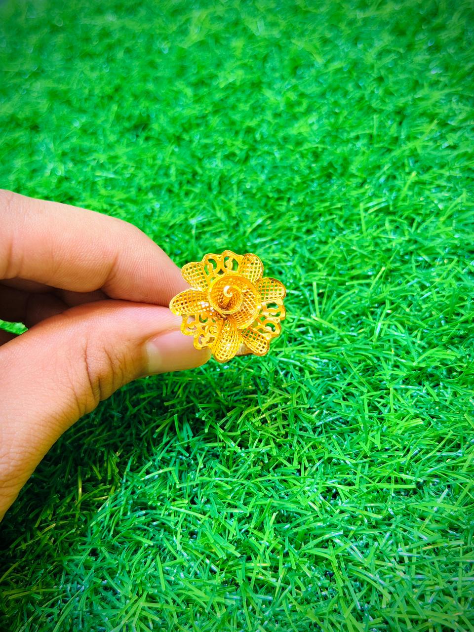 Gold Plated RP Design Ring