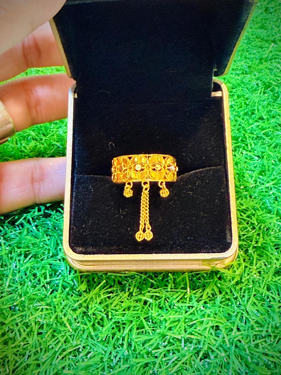 Gold Plated Chila Type Ring