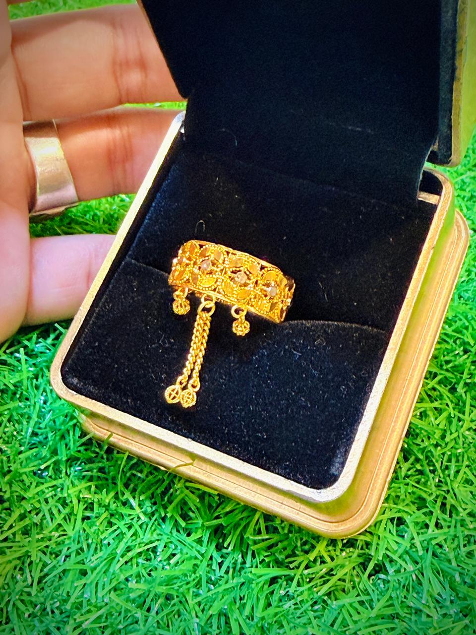 Gold Plated Chila Type Ring