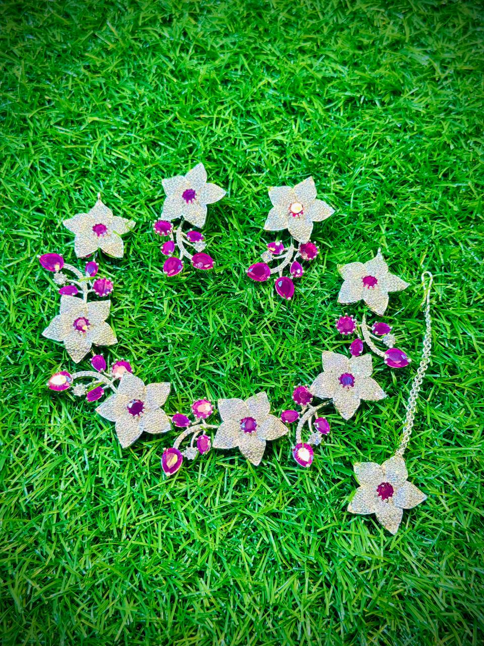 One Carat, Star Necklace With Color Options