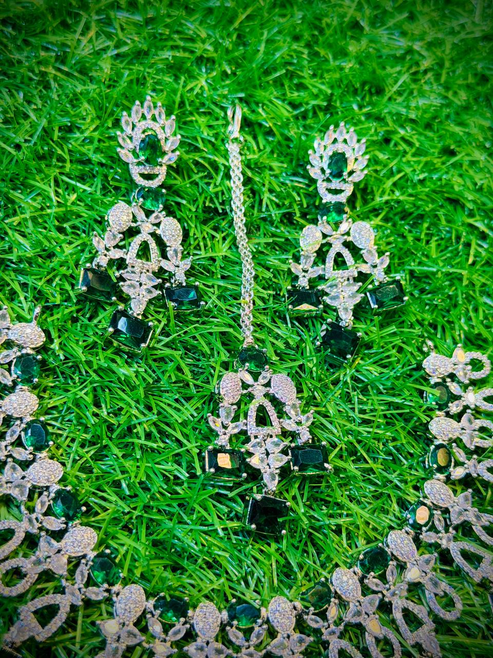 One Carat, Unique Design Necklace With Color Options