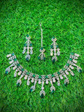 One Carat, Unique Design Necklace With Color Options