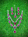 One Carat, Unique Long Necklace With Color Options